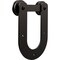 Ekena Millwork Economy Horseshoe Silent Roller Hanger w/ Bolts for Barn Door for 1 3/8" to 1 3/4" Doors GB6008R2AB - alternate 2